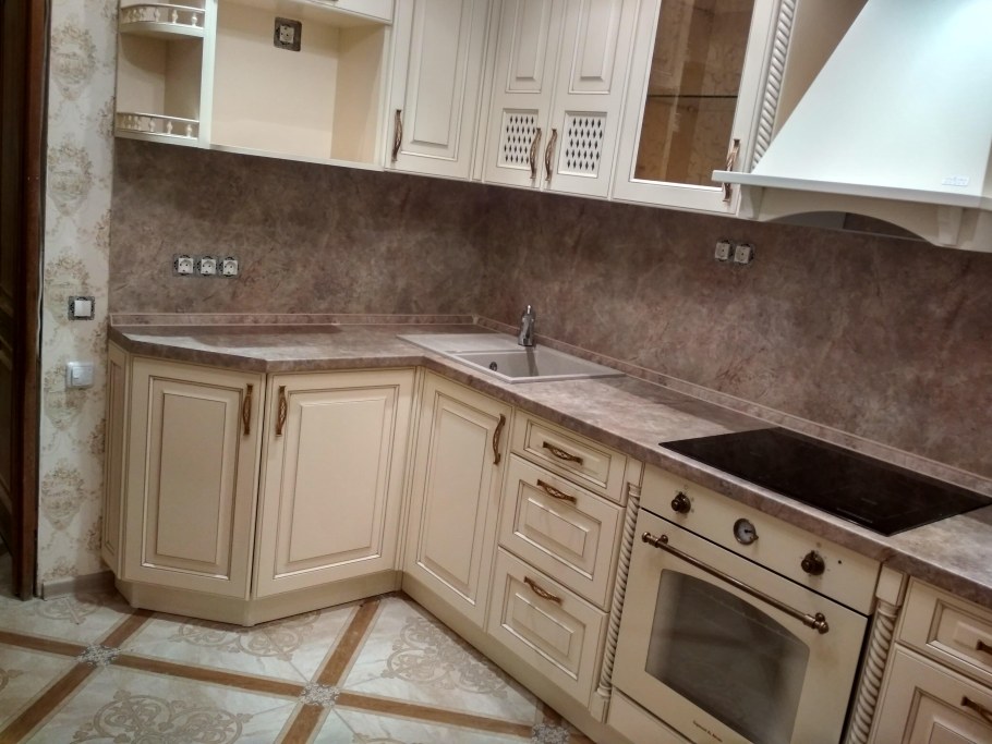 МДФ панели для кухни Лувр