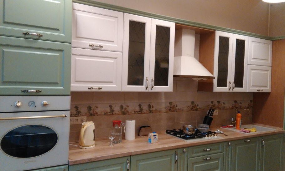 Перекраска кухни из МДФ