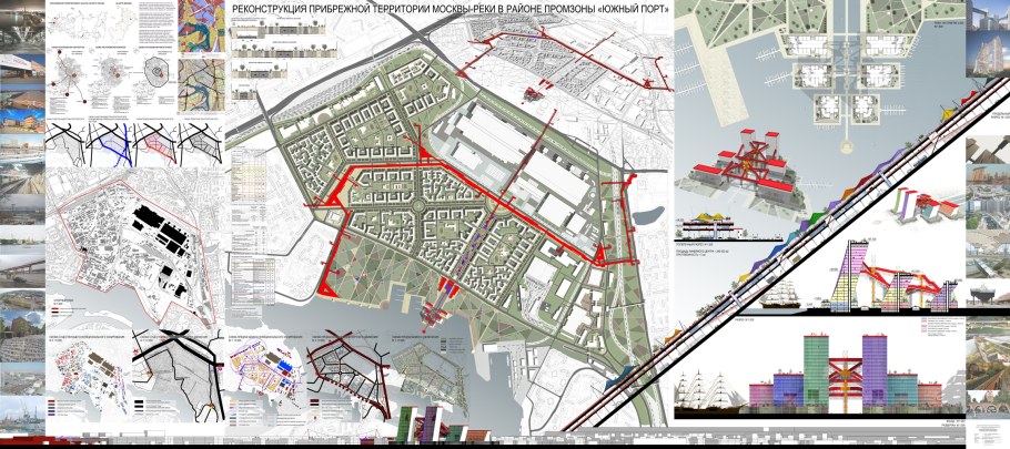 Промзона Южный порт план застройки