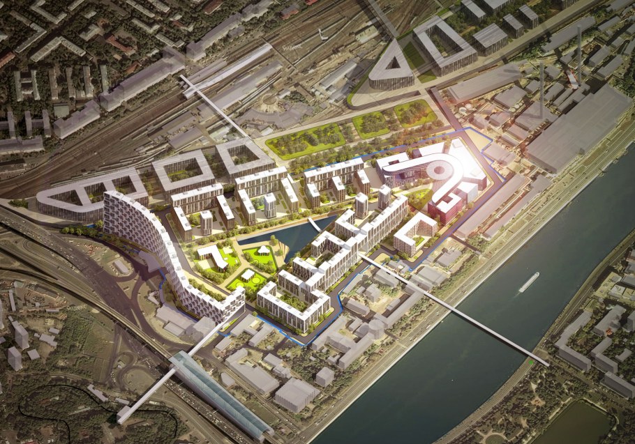 Проект застройки Бережковская набережная 20