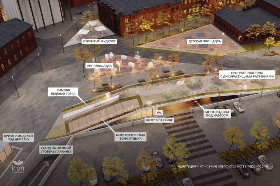 Концепция развития бывшего завода имени м. и. Калинина