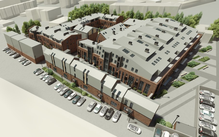 Реновация территории под Loft квартал апартаментов