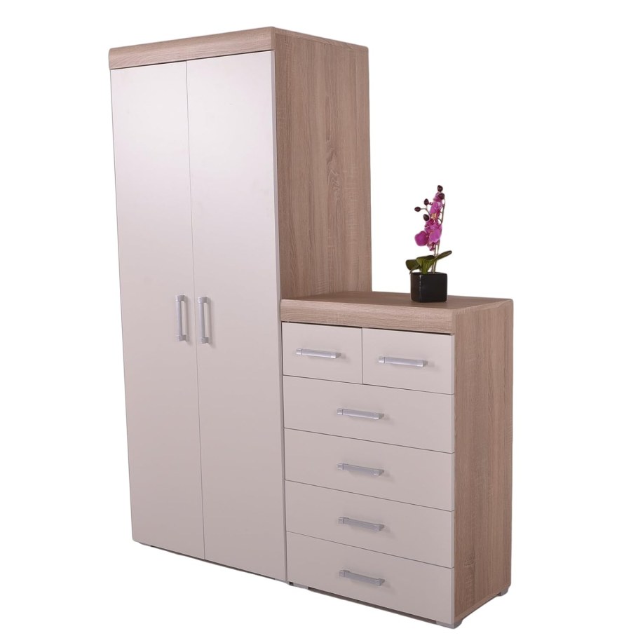 Шкаф с комодом