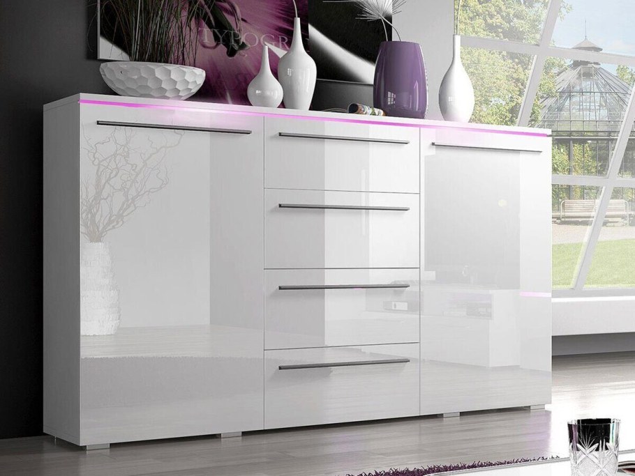 Гостиная Helvetia Lee черный глянец