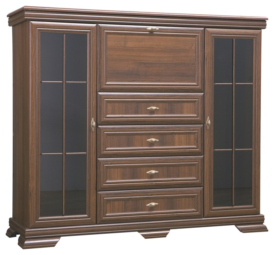 Комод-витрина Vittoria (Noce)