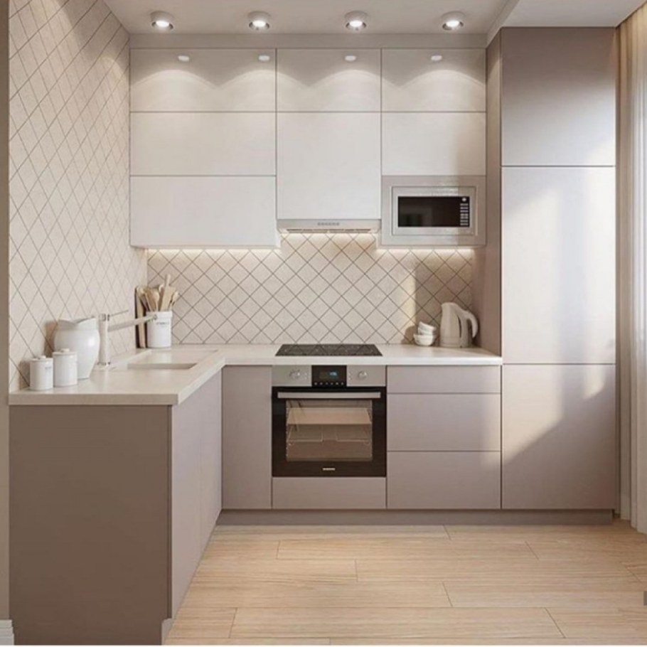 Современные кухни угловые