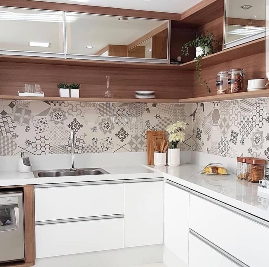 Современный фартук для кухни