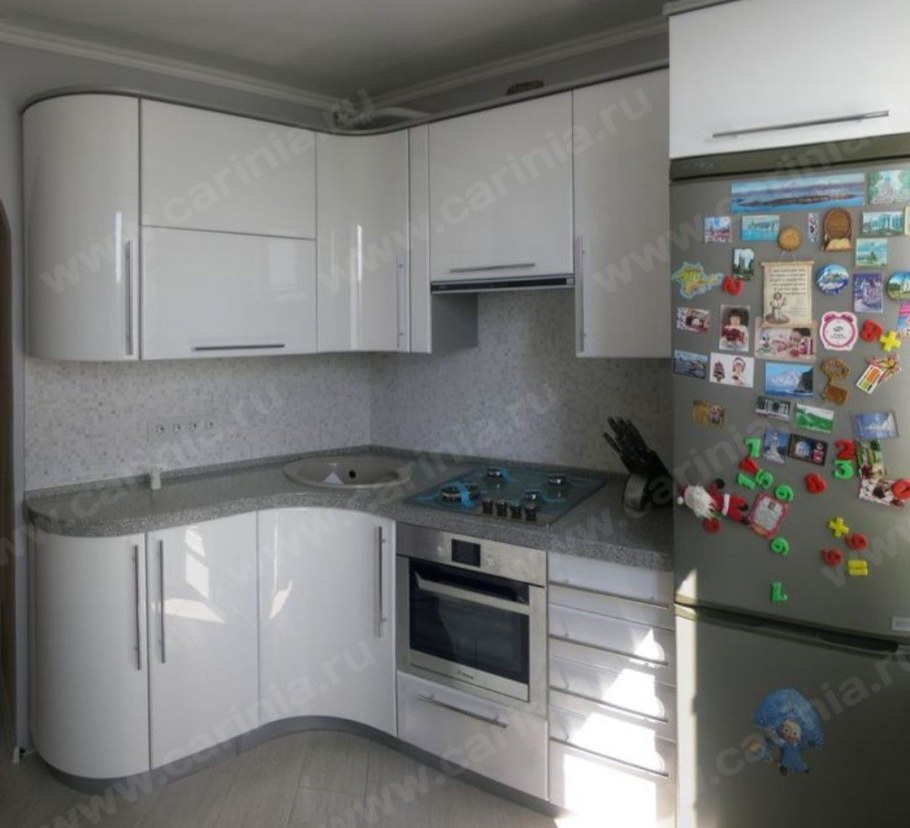 Кухни в хрущевке угловые