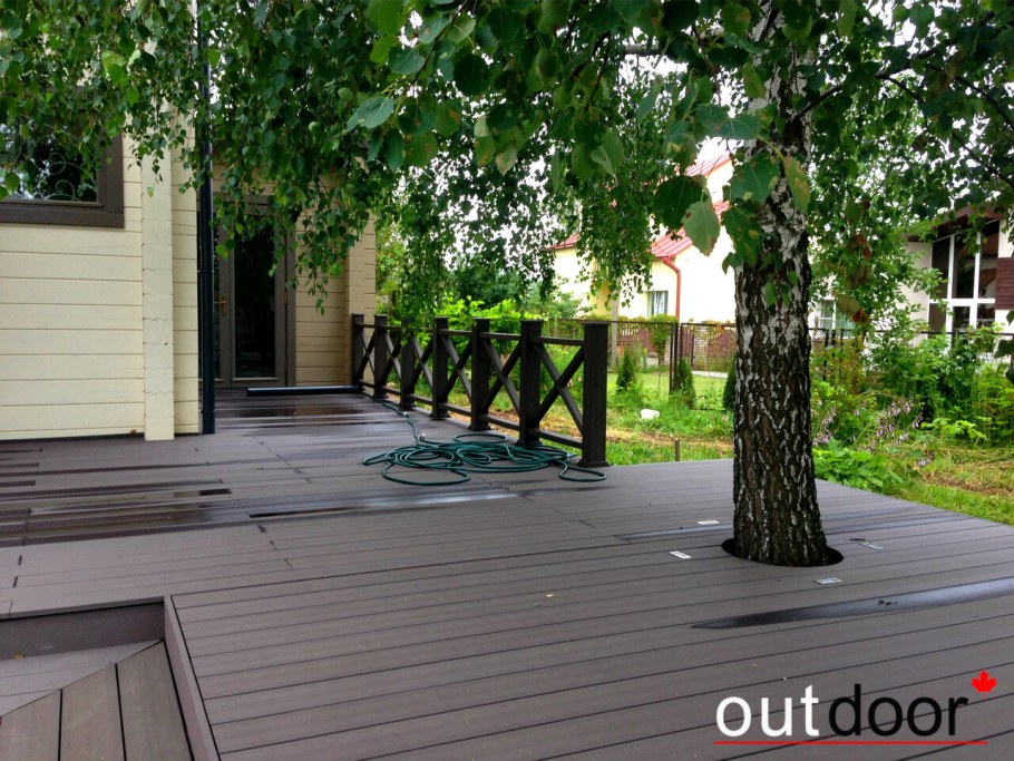 Террасная доска для детских площадок
