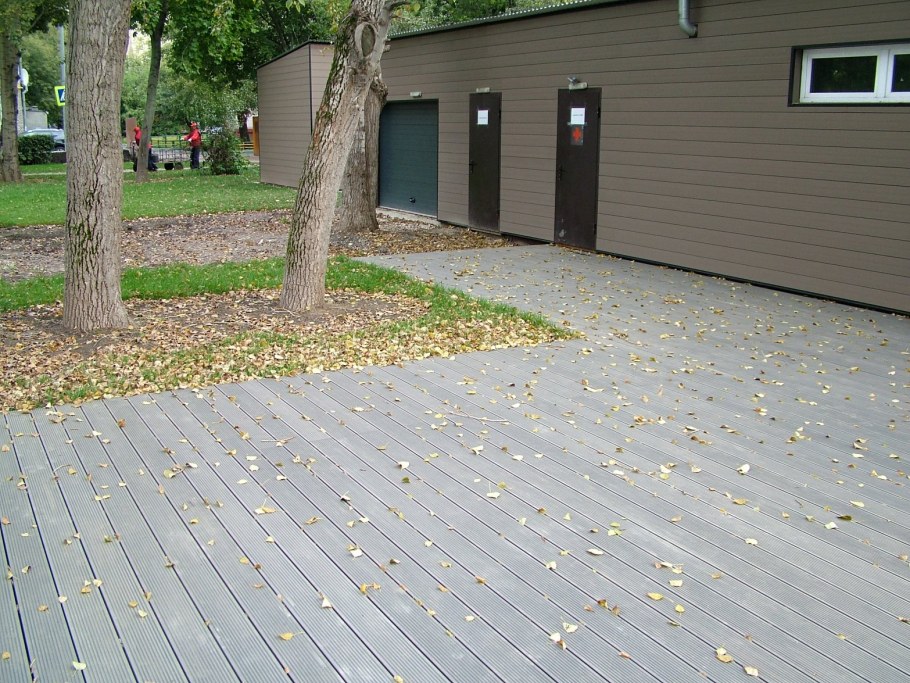 Дорожки из террасной полимерной