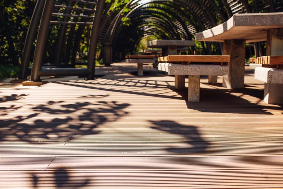 Пергола из ДПК Террадек