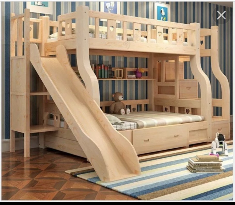 Кровать двухэтажная скоркай