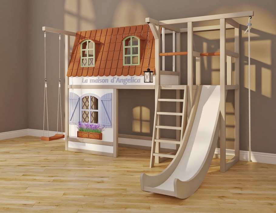 Кровать чердак Прованс