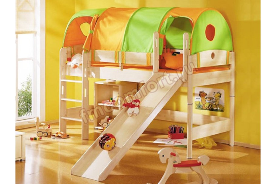 Кровать с горкой