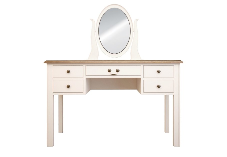 Стол туалетный Ромео 834х428х780мм белый ЛДСП/МДФ