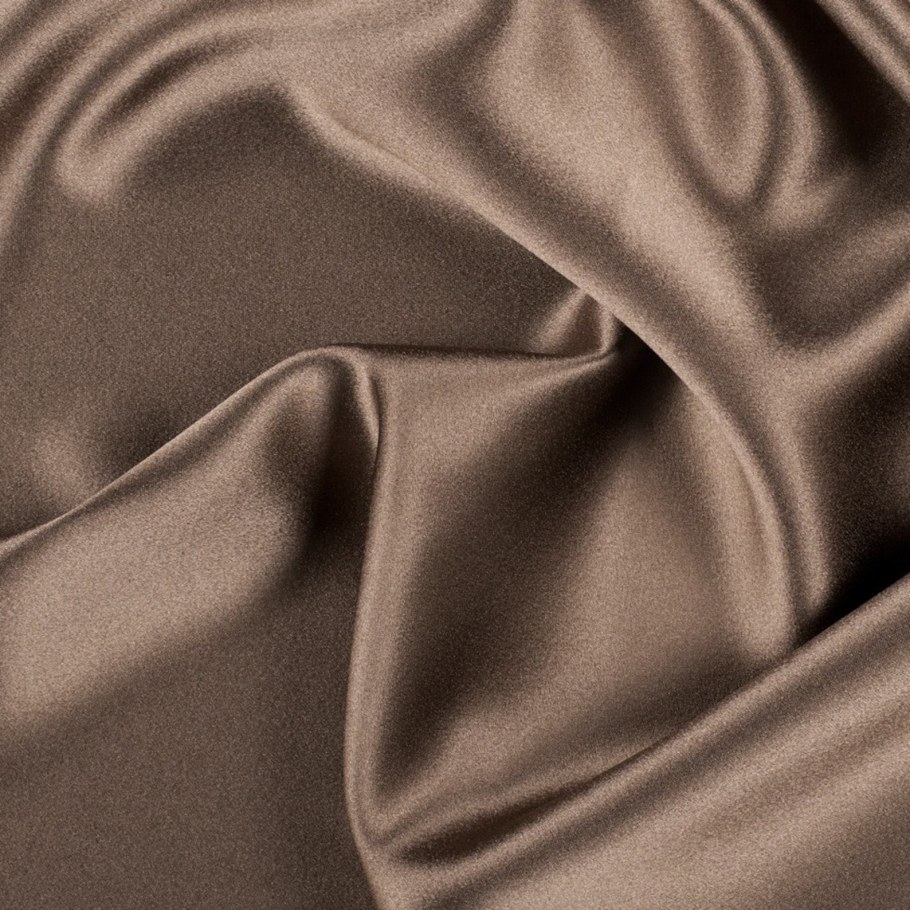 Сатин ткань тауп