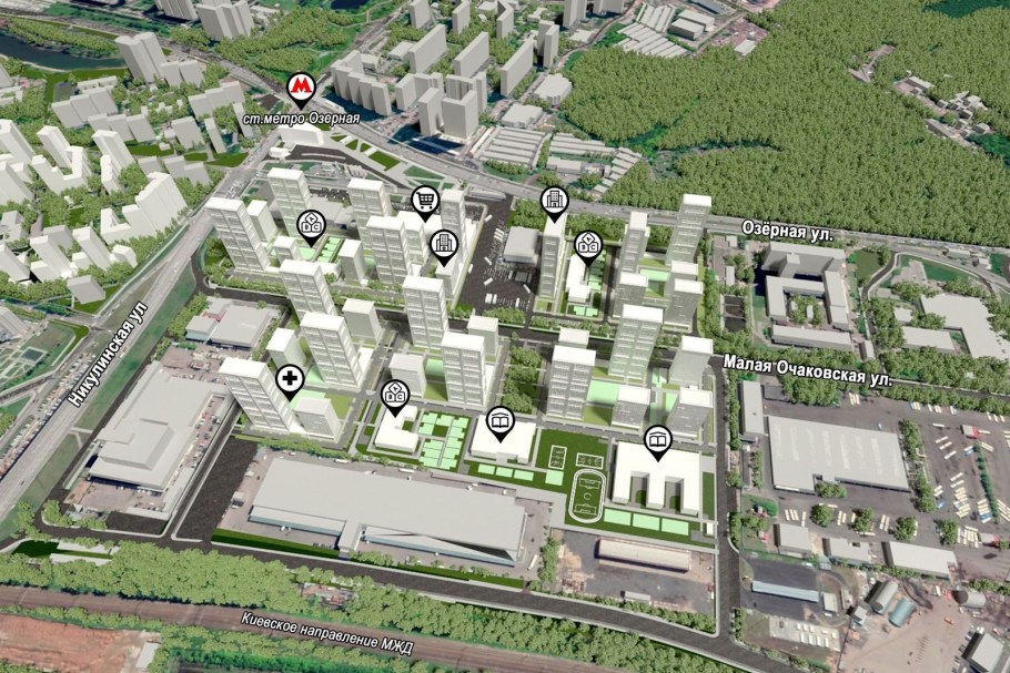 План реновации района Очаково-Матвеевское