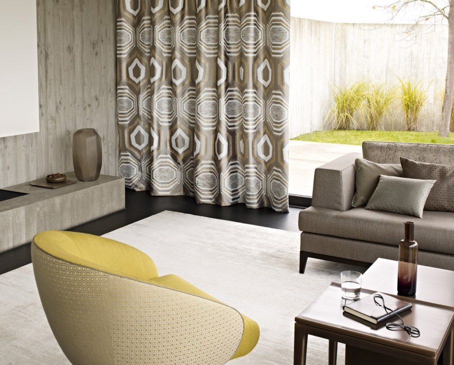 Шторы в стиле лаунж