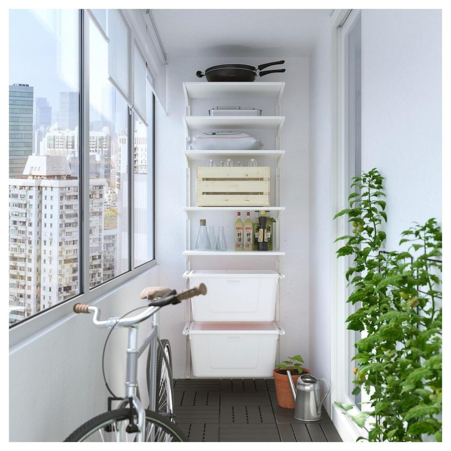 Полки настенные на балкон