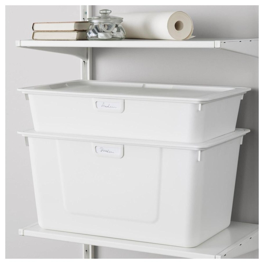 АЛЬГОТ контейнер 38x60x14 cm/20 белый