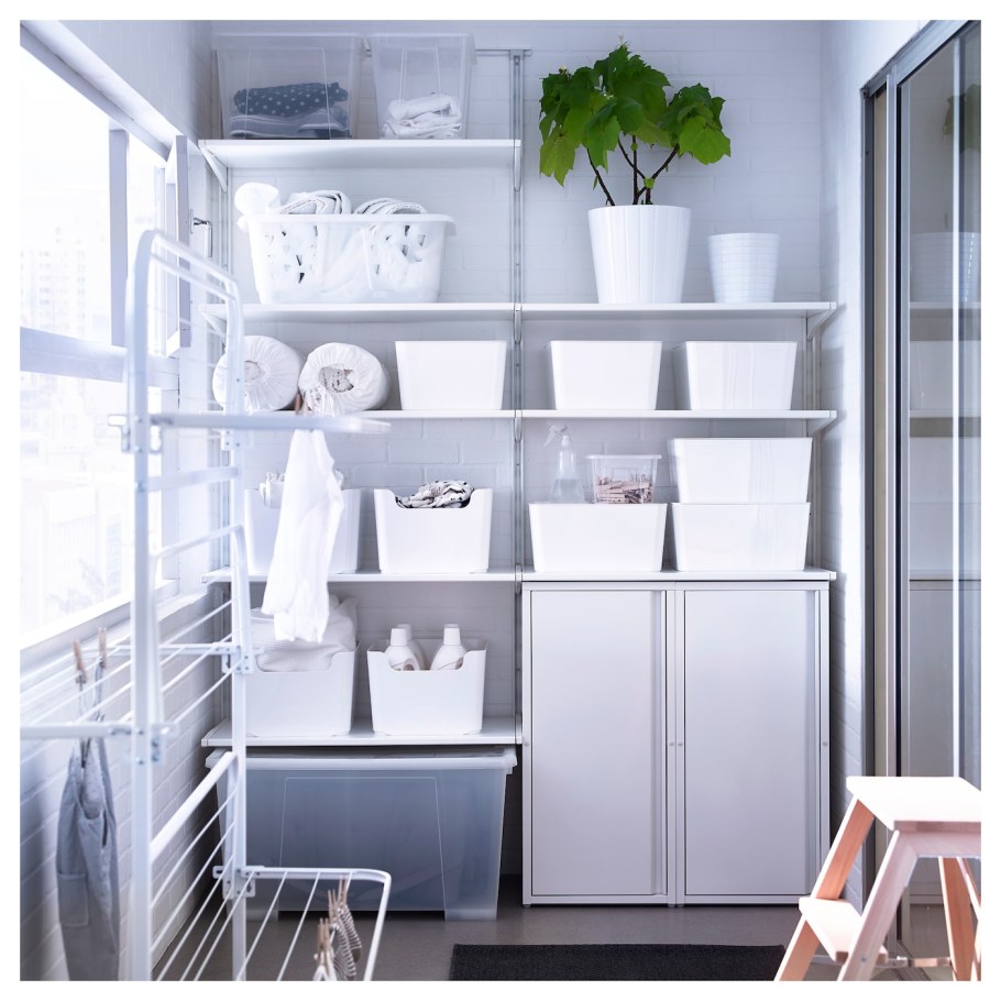 АЛЬГОТ на балконе икеа