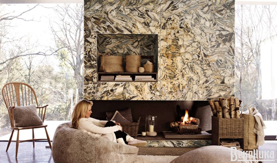 Яшма в интерьере