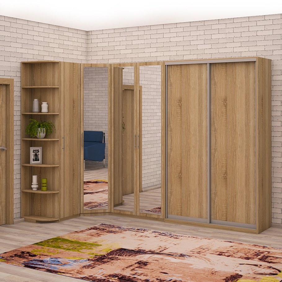 Дверь дуб сонома Леруа Мерлен