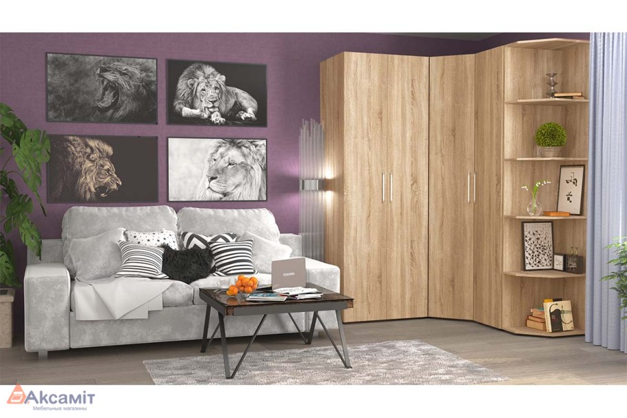 Шкаф угловой Hoff Канкун