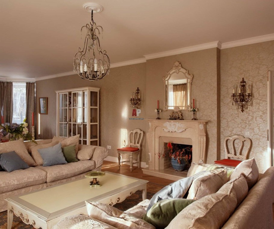 Загородный дом в английском стиле интерьер