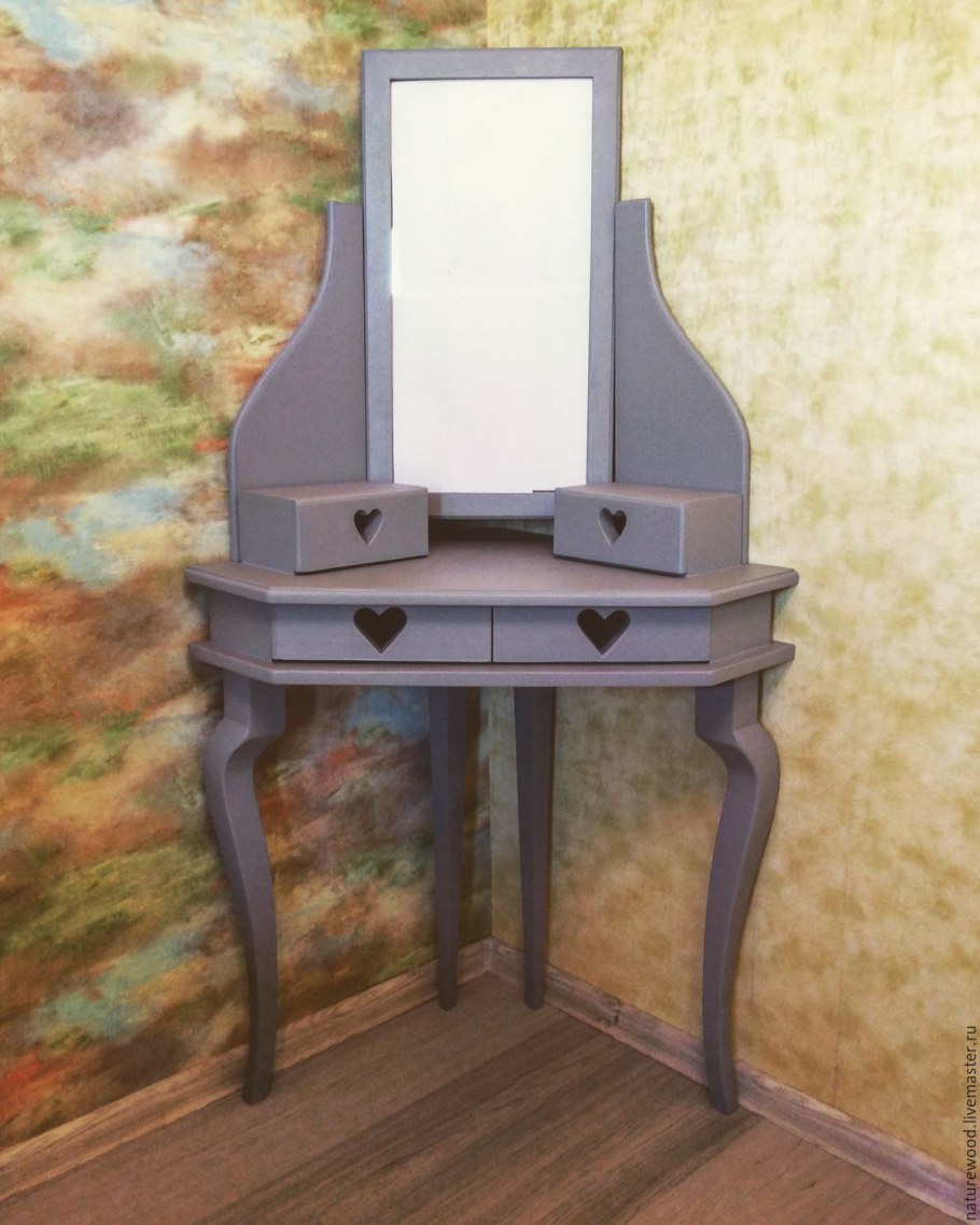 Мавр угловой туалетный столик с зеркалом