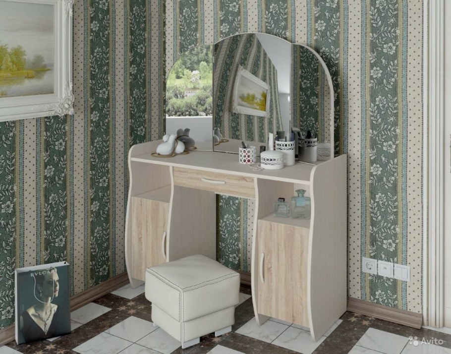 Стол туалетный Jane с зеркалом sb185dc