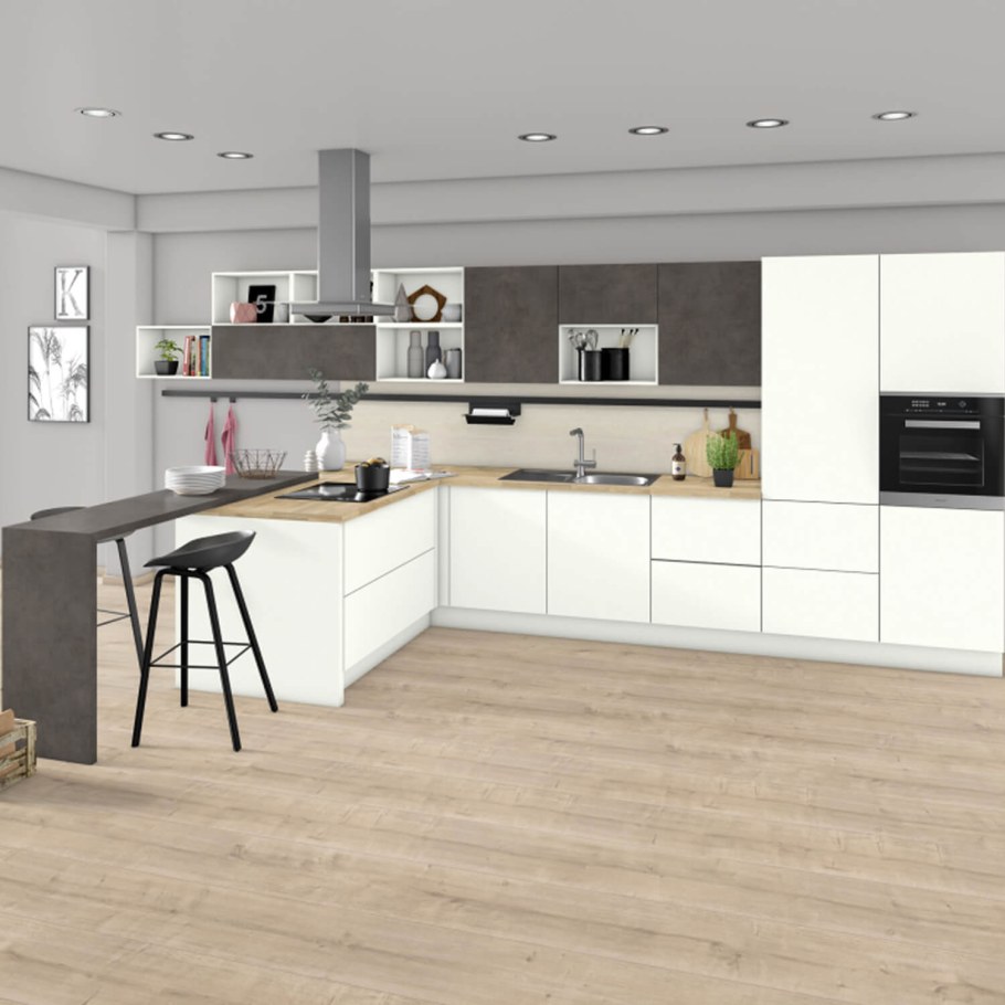 Дуб наборный Egger столешница