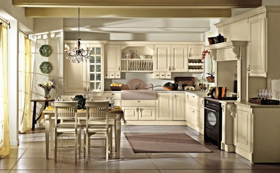 Кухни Италия айвори