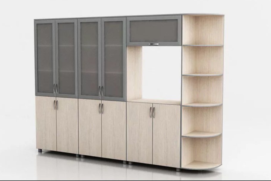 Функциональные офисные шкафы
