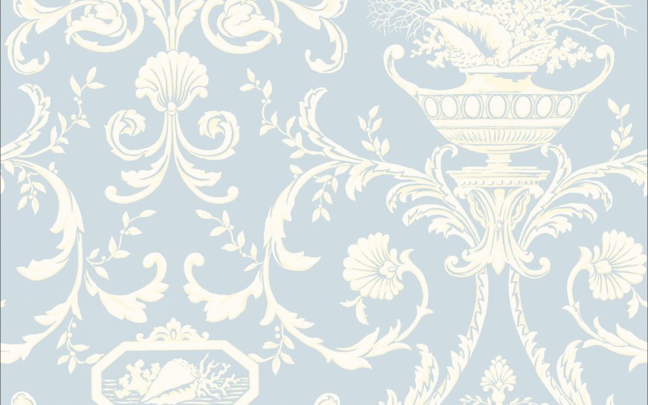 Обои с дамасским рисунком