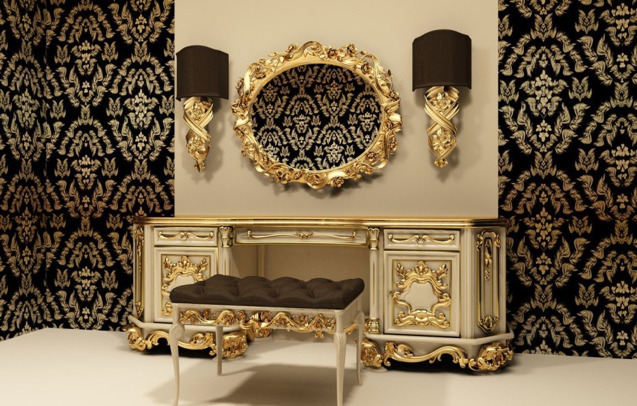 Гостиная Версаче Барокко