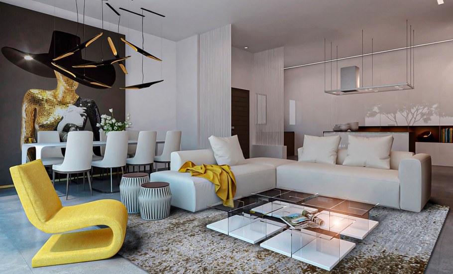 Тренды в интерьере гостиной