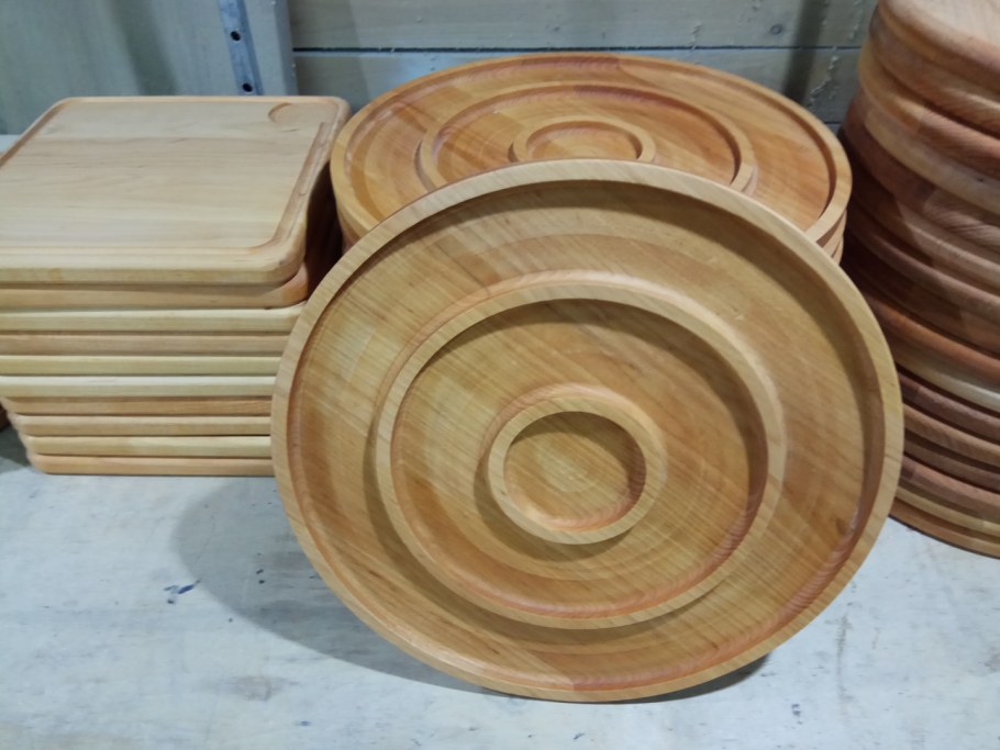 Посуда из дерева на ЧПУ