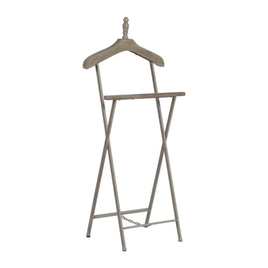 Вешалка костюмная Мебелик д 9 металлик/