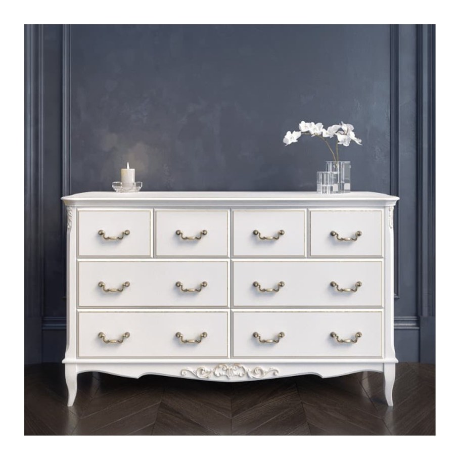 Комод в стиле Прованс белый