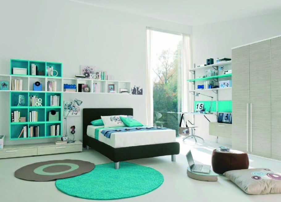 Стильная детская комната для девочки подростка