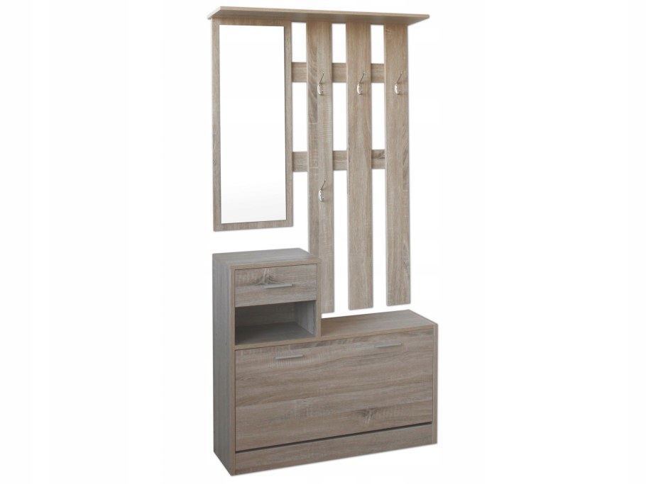 Вешалка с обувницей