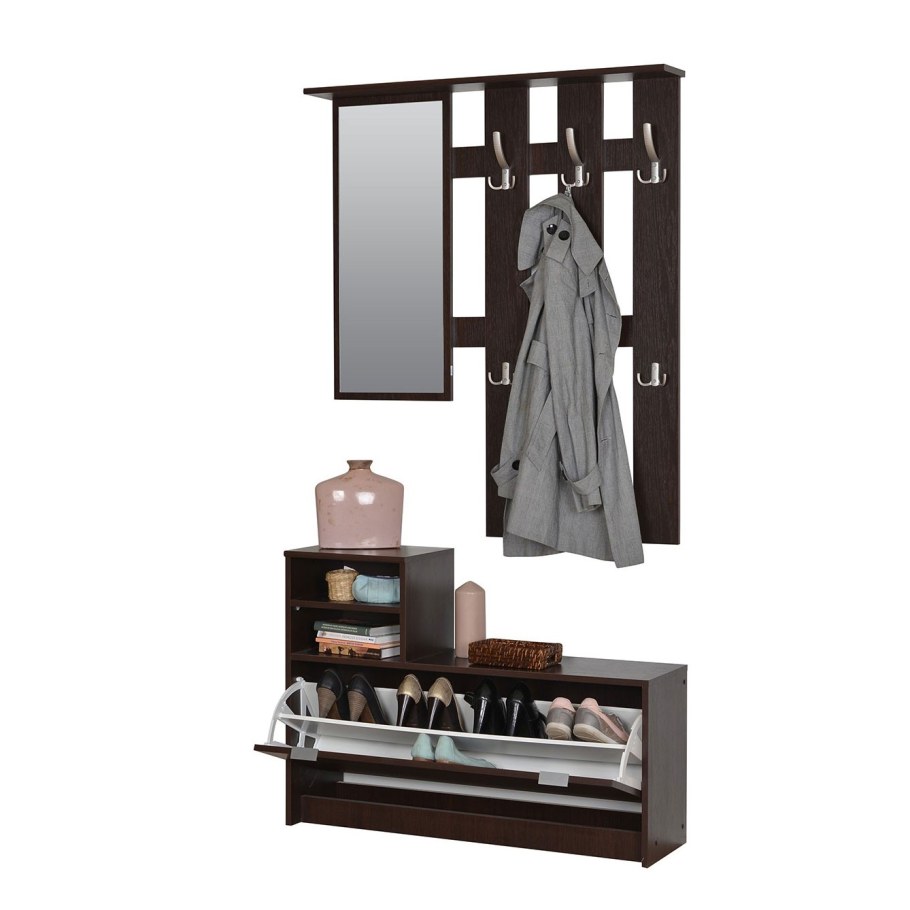 Вешалка с зеркалом MK-2374