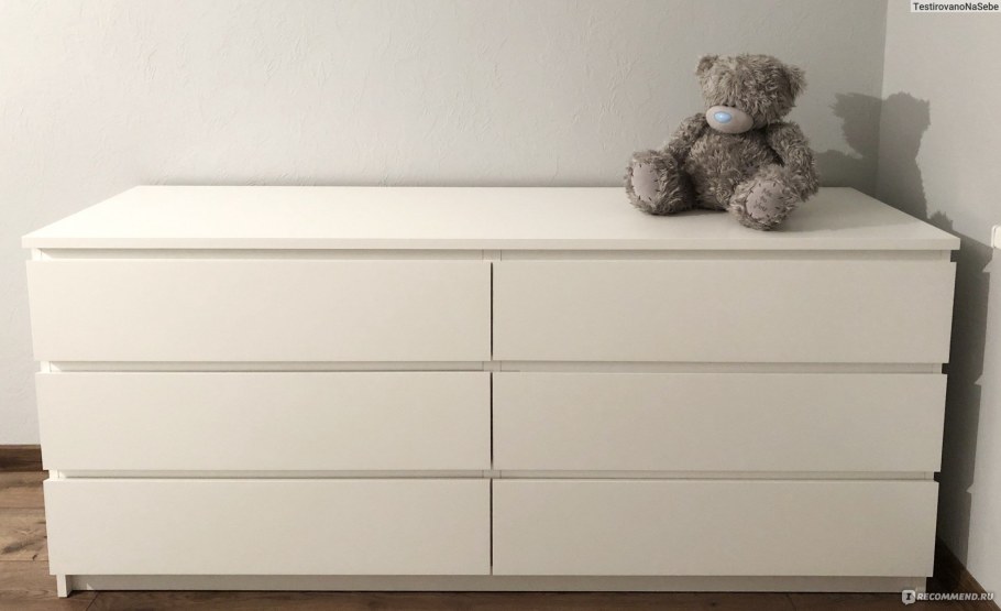 404.036.03 Комод ikea МАЛЬМ белый