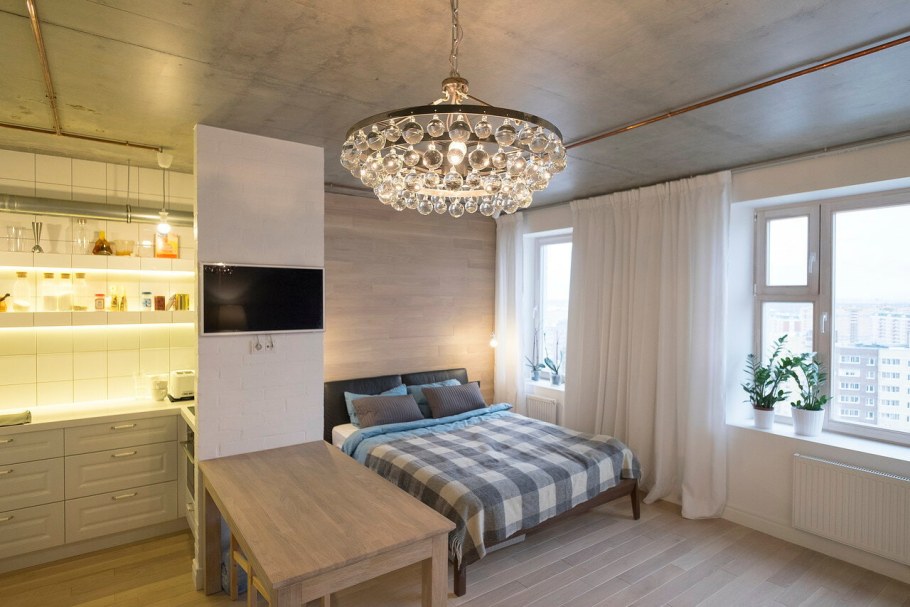 Кухня спальня