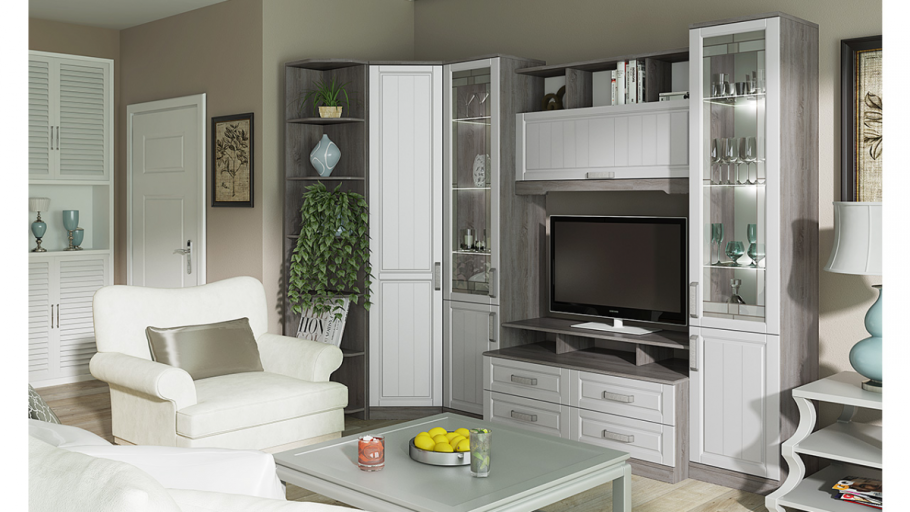 Стенка модульная Прованс ГН-223.207