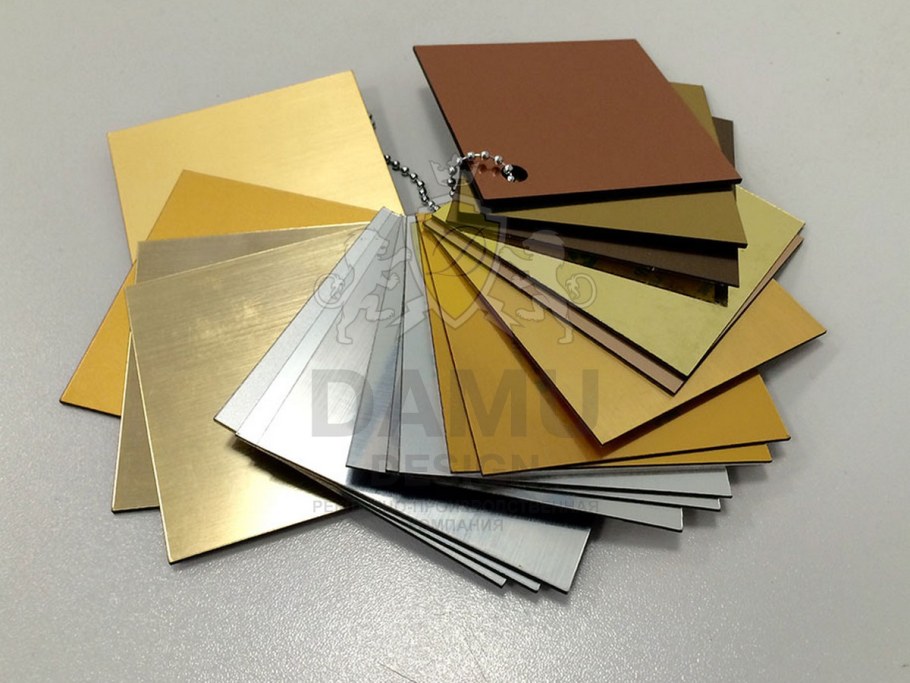 Пластики для гравировки Markline Laminates Metal