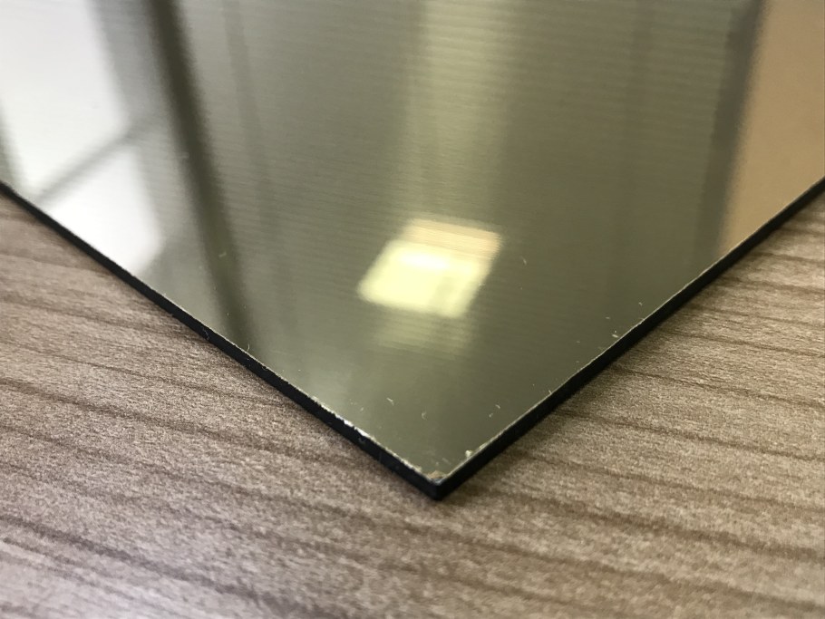 Полистирол polimir 3.0 мм зеркальное серебро (1м*2м)