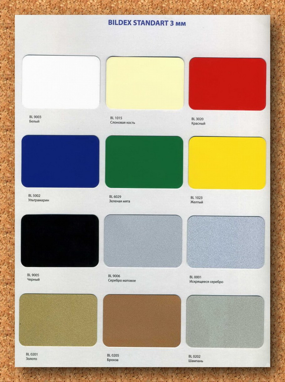 Алюминиевые композитные панели Билдекс