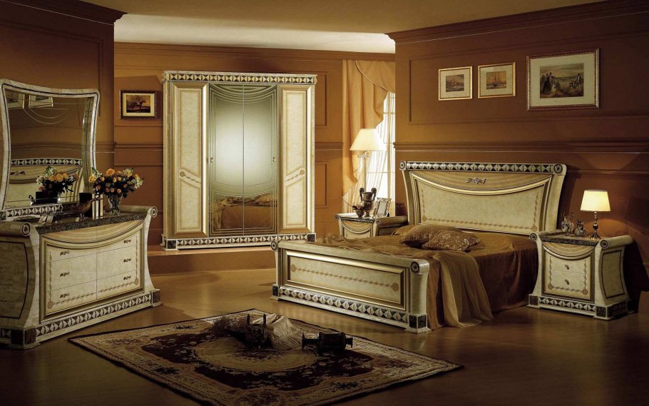 Красивая спальная мебель